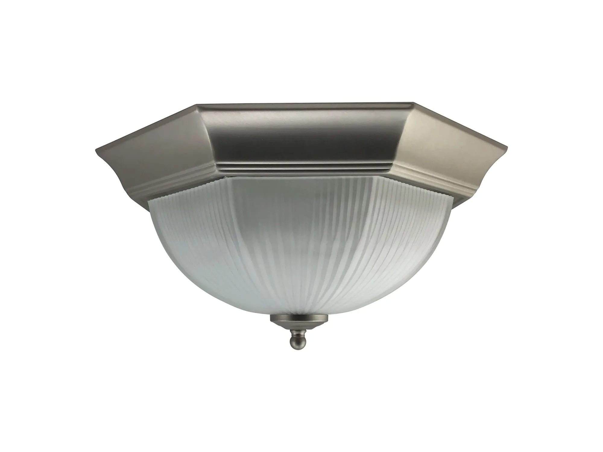 MT50105N  Nickel Finish Flush Fitting 2 X 60W